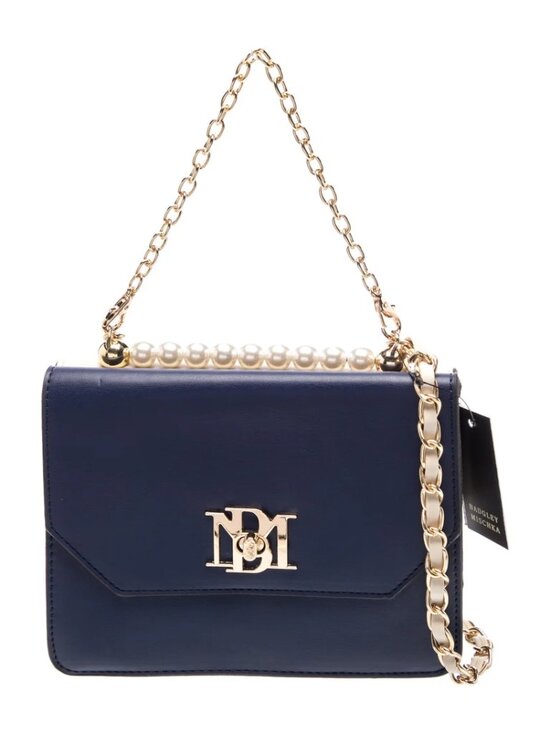 Badgley Mischka Handbags - Authentic Badgley Mischka Double Side Bag. Blue/white. MSRP: $179.00